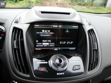 Ford Kuga II SUV Facelifting 1.5 EcoBoost 182KM 2017 Ford Kuga Salon Polska Individual 4x4 Kamera Xenon Skora 1.5 BenzynaLPG, zdjęcie 33