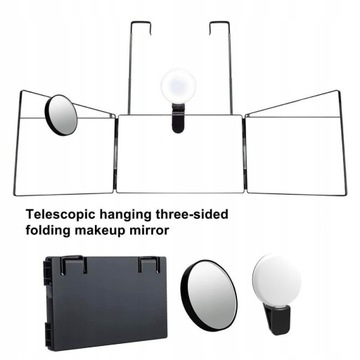 DIY Universal 10X Magnifier Self Hair Cutting