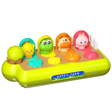ОБРАЗОВАТЕЛЬНАЯ ИГРУШКА POP UP ANIMALS HAPPY FARM WOOPI BABY