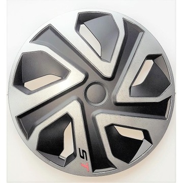 14 CALI KOŁPAK STSILVER BLACK 1SZT