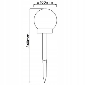 5 светодиодных САДОВЫХ ЛАМП СОЛНЕЧНЫЙ ШАР с шипами ДЫМЧАТЫЙ ШАР Декоративный ШИП