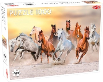Tactic PUZZLE Dzikie Konie 1000el