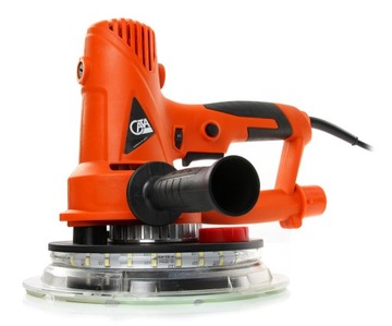 ШЛИФРОВКА ДЛЯ ШТУКАТУРКИ ШТУКАТУРКА 180ММ 710Вт M14 LED + БУМАГА