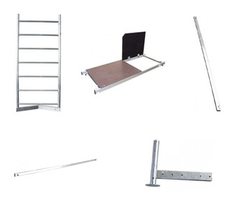 Алюминиевые леса KRAUSE ClimTec 3 м 710116