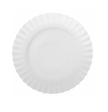 Бумажная тарелка 18 см, 50 шт., одноразовые тарелки, тарелки для гриля