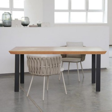 НОЖКА СТОЛА ЧЕРНАЯ СТАЛЬ LOFT 72X40X40 HQ SOLID UNIVERSAL
