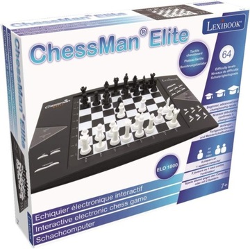 ChessMan Elite inteligentne szachy Lexibook BRAK PIONKÓW