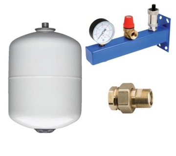 ZESTAW NACZYNIE WZBIORCZE PRZEPONOWE 18L GRUPA CWU