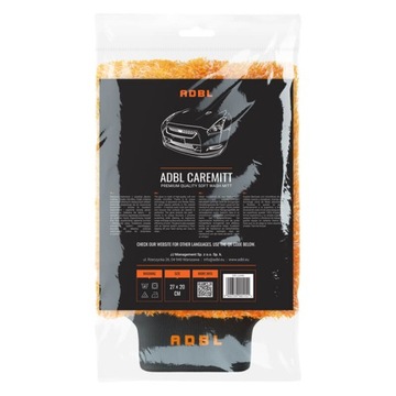 ADBL CAREMITT АВТОМОЙОЧНАЯ ПЕРЧАТКА + ПУШИСТОЕ СУШИЛЬНОЕ ПОЛОТЕНЦЕ MR RAG