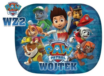 ZASŁONKI PRZECIWSŁONECZNE NA SZYBY PSI PATROL Z2