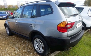 BMW X3 E83 3.0 d 204KM 2004 BMW X3 3.0d 204KM 4x4 Skora Navi Automat uszkodzona skrzynia 3.0 Diesel, zdjęcie 3