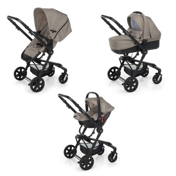 Wózek wielofunkcyjny Foppapedretti UP3 I-size Travel system Sabbia