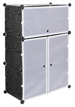 МОДУЛЬНЫЙ ШКАФ ДЛЯ ОБУВИ ОРГАНИЗАТОР ДЛЯ ОБУВИ ПОДСТАВКА ПОЛКА ГАРДЕРОБ КОРОБКИ