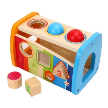 Сортировщик форм Ксилофон 2 в 1 Деревянный