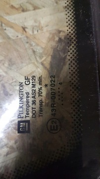 ОКНО КУЗОВА СПРАВА ИЛИ СЛЕВА, ПЕРЕДНЯЯ ЧАСТЬ ZAFIRA A