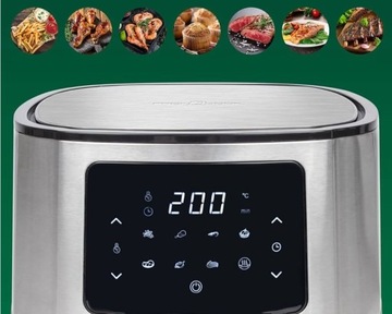 ФРИТЮРНИЦА АЭРОНИЗАЦИЯ ДЛЯ ГОРЯЧЕГО ВОЗДУХА 5,5 Л