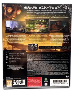 ODDWORLD SOULSTORM РАСШИРЕННОЕ ИЗДАНИЕ XBOX STEELBOOK