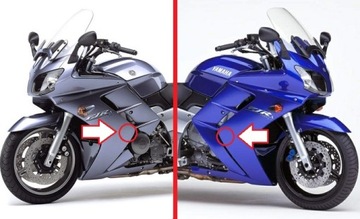 YAMAHA FJR 1300 2001-2005 - ТВЕРДЫЕ АВАРИЙНЫЕ НАКЛАДКИ