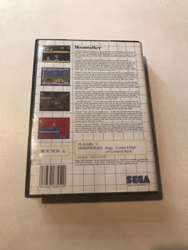 MICHAEL JACKSON MOONWALKER SEGA MASTER SYSTEM
