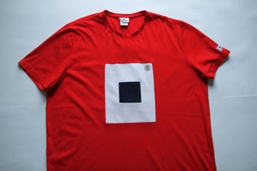 LACOSTE__T-SHIRT KOSZULKA REGULAR FIT LOGO__8/3XL