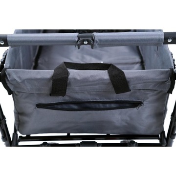 МНОГОФУНКЦИОНАЛЬНАЯ коляска FUXTEC CT700, СЕРАЯ 2в1