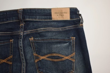 DAMSKIE SPODNIE JEANSY ABERCROMBIE&FITCH W27/L32