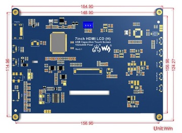 Сенсорный экран H - емкостный ЖК-дисплей IPS 7 дюймов V4.1
