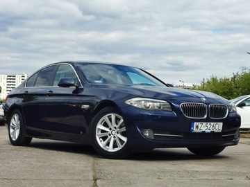 BMW Seria 5 F10-F11 Limuzyna 520d 184KM 2011 BMW 5 (F10) 520d, Salon Polska, 2.0 Diesel 184KM , Automat, Nawigacja