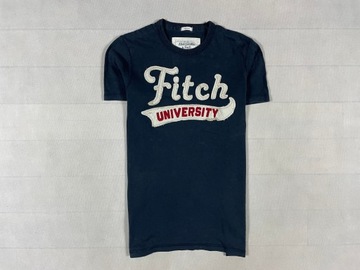 Abercrombie & Fitch University T-Shirt Koszulka Męska Logo Unikat Klasyk M