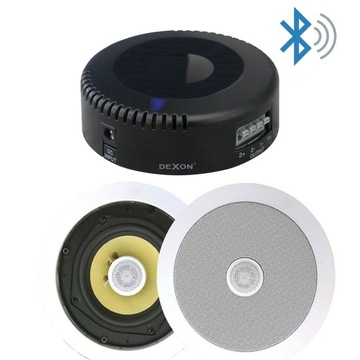 DEXON GŁOŚNIKI Z BLUETOOTH DO KUCHNI ŁAZIENKI