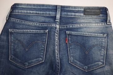 538) DAMSKIE JEANSY LEVI'S ROZ.W24/L32