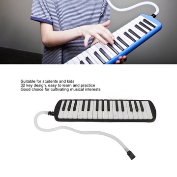 Melodica 32 Key Школьник для детей, начинающих, многофункциональный инструмент