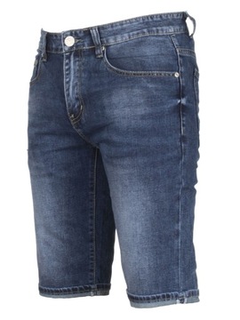 Krótkie spodnie męskie W:39 100 CM spodenki jeans