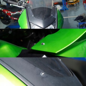 болты + рым-болты мотоцикл набор 155шт для пластиковых скутеров