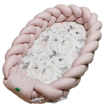 KOKON NIEMOWLĘCY WARKOCZ 220CM DUŻY XXL VELVET 2W1