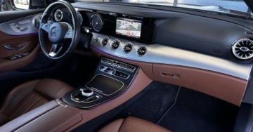 Mercedes Klasa E W213 Cabrio 2.0 200 184KM 2017 Mercedes-Benz Klasa E Salon PL Kamera Czujniki Burmester Pamiec foteli FV, zdjęcie 21