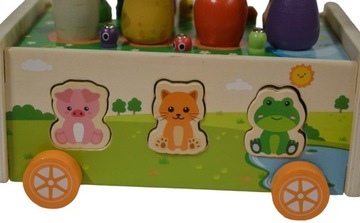 ЛОГИЧЕСКАЯ ИГРА ФЕРМА НАВЫКИ СОРТИРОВКА ЖИВОТНЫХ И ЧЕРВЕЙ МОНТЕССОРИ