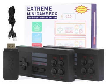 БЕСПРОВОДНАЯ ИГРОВАЯ КОНСОЛЬ РЕТРО 848 С 2 ПАНЕЛЬМИ HDMI