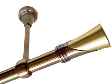 ОДИНАРНЫЙ ПОТОЛОЧНЫЙ КАРДИНС Fi19/150 С ЛЯГУШКАМИ, АНТИЧНАЯ ЛАТУНЬ