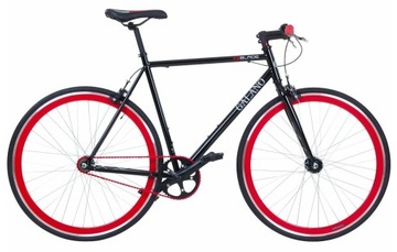 Rower Miejski Ostre Koło 28 Stalowy Uni Dual Pivot Stopka Jednobiegowy