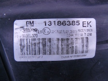 OPEL CORSA D 06-11 SVĚTLO PŘEDNÍ LEVÝ TORZNÍ