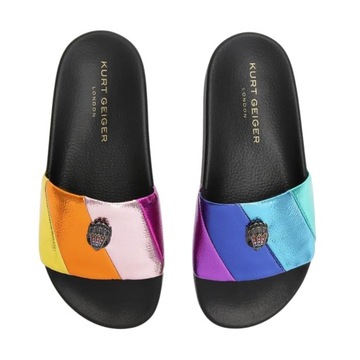 KURT GEIGER - Klapki Meena Eagle Multi/Other r. 38
