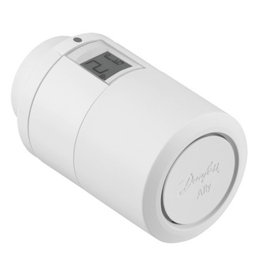 Głowica termostatyczna RA click Danfoss ALLY radio Zigbee; 4 adaptery