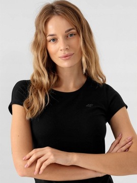 ЖЕНСКАЯ СПОРТИВНАЯ ФУТБОЛКА 4F, ХЛОПОК, XS