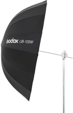 ЗОНТ GODOX UB-105W 105СМ БЕЛЫЙ ПАРАБОЛИЧЕСКИЙ