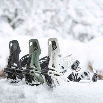 Крепления для сноуборда Nidecker Supermatic M, белые