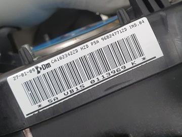 ПОДУШКИ НА КОНСОЛЬ ПРИБОРНОЙ ПАНЕЛИ СИДЕНЬЯ СИДЕНЬЯ CITROEN C5 III X7 КОМПЛЕКТ