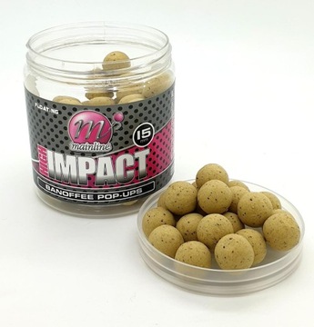 MAINLINE High Impact Boilies Banoffee 15mm Pop-Up przynęta