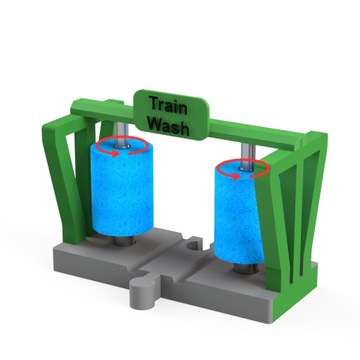 MYJNIA DLA POCIĄGÓW DO KOLEJKI DREWNIANEJ TORY od FabrykaTorow