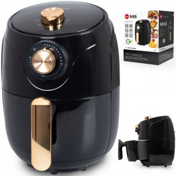 FRYTKOWNICA BEZTŁUSZCZOWA FRYTOWNICA MOCNA 1000 W POJEMNA 2L AIR FRYER